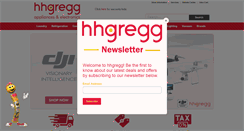 Desktop Screenshot of hhgregg.com